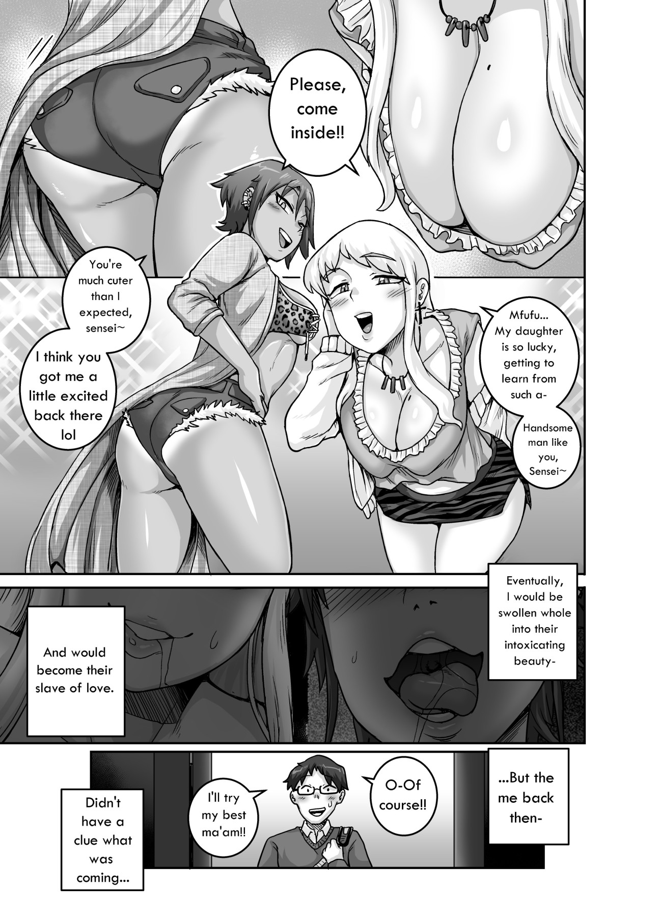 Hentai Manga Comic-Hungry Single Mothers-Read-4